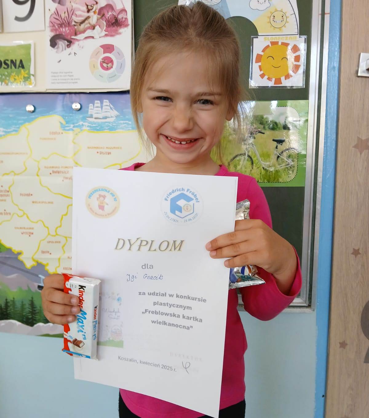 Dyplom dla Igi