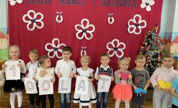 Dzień Babci i Dziadka - grupa 3 i 4-latków 