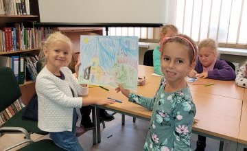 "Czeladzkie legendy" - zajęcia biblioteczne gr. 0B