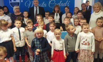 I miejsce dla Alicji i Szymona w konkursie plastycznym "Herb Miasta Czeladź"