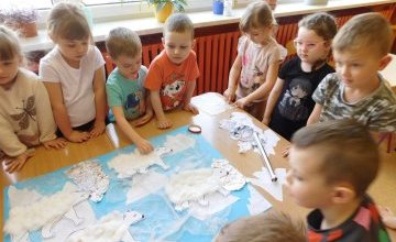 Arktyka czy Antarktyda? - zajęcia w grupie 5-latków 