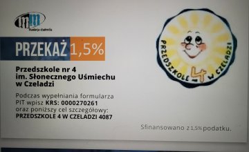 Przekaż 1,5% Podatku
