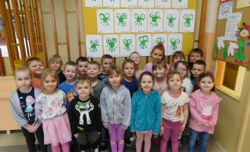 "Była sobie żabka mała" - gr. 5-latków