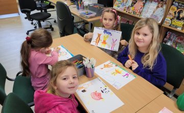 „Święto Kubusia Puchatka” - zajęcia biblioteczne gr. 0B 