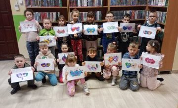 "Karnawał" - zajęcia biblioteczne gr. 0A