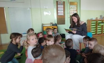 Czytelnicze spotkanie z Wiktorią 