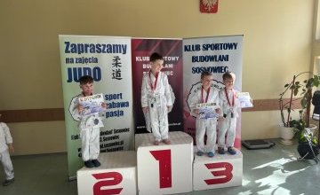 Złoty medal dla Antka Kamińskiego w zawodach judo
