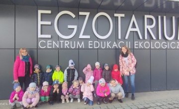 Wycieczka do Egzotarium w Sosnowcu - grupa 5-latków