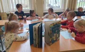 Dzień Wody - zajęcia biblioteczne gr. 5-latków