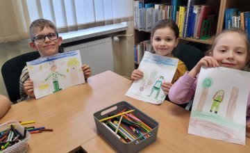 Dzień Leśnika - zajęcia biblioteczne gr. 0B
