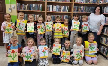 Dzień Mamy i Taty w bibliotece - grupa 0B