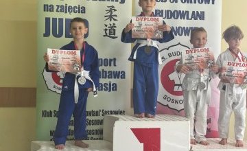 Srebrny medal dla Antka w Turnieju Judo 
