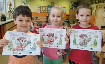 "Razem na święta" - ogólnopolska akcja edukacyjna "Dzieci uczą rodziców" - gr. 0B