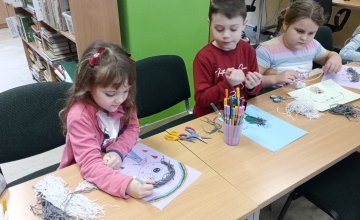 Dzień Babci i Dziadka - zajęcia biblioteczne gr . 0A