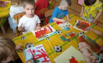 Światowy Dzień Sztuki - grupa 4-latków