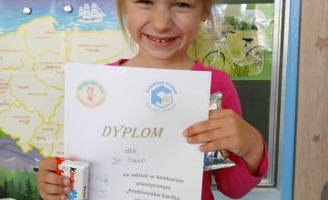 Dyplomy dla Igi i Igora w Konkursie Plastycznym "Freblowska Kartka Wielkanocna"