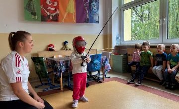 "Od przedszkolaka do olimpijczyka" - zajęcia z szermierki