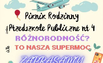 Zapraszamy 27 maja na Festyn Rodzinny pod hasłem "Tolerancja - tacy sami, chociaż różni"