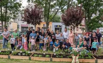 Kwiatowy EKOwarzywnik w ramach realizacji projektu „Od czeladzkiej transformacji do międzypokoleniowej reaktywacji” FESL.10.24