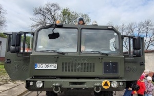 Wycieczka do Kompanii Saperów w 13 Śląskiej Brygadzie Obrony Terytorialnej w Bytomiu - gr. 0A i 0B (2)