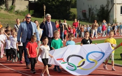 I Czeladzka Olimpiada Przedszkolaka na Stadionie