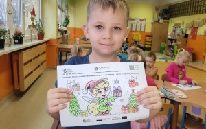 "Razem na święta" - ogólnopolska akcja edukacyjna "Dzieci uczą rodziców" - gr. 0B (14)