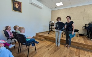Audycja muzyczna w Państwowej Szkole Muzycznej I Stopnia im. Fryderyka Chopina w Będzinie (1)