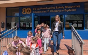 Audycja muzyczna w Państwowej Szkole Muzycznej I Stopnia im. Fryderyka Chopina w Będzinie (1)