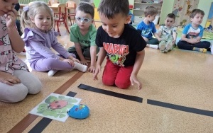 "Wiosenna łąka" - kodowanie w grupie 4-latków (7)