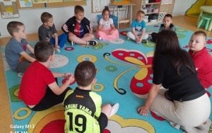 Warsztaty z psychologiem w ramach realizacji zadania publicznego "Każdy przedszkolak ci powie, że sport to zdrowie" - gr. 0A i 0B (6)