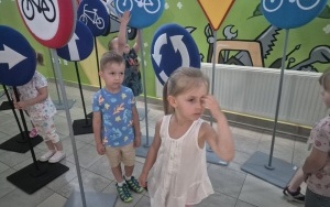 Wycieczka do Centrum Bezpieczeństwa Ruchu Drogowego „WORD” w Dąbrowie Górniczej - gr. 3-latków (2)