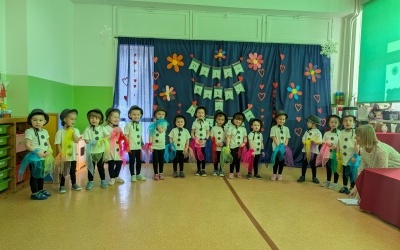 Dzień Babci i Dziadka - gr. 3, 4-latków