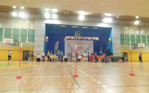 Hala sportowa - Międzyprzedszkolna Olimpiada Sportowa 2015