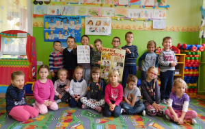 Ogólnopolski Dzień Praw Dzieckaw grupie 5-latków B