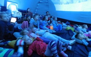 Mobilne Planetarium Quasar - seans edukacyjny