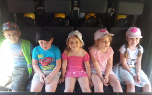 5-latki B w odwiedzinach u strażaków