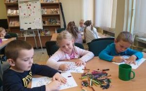 "Ile kropek ma muchomor?" - zajęcia biblioteczne gr. 5-latków (1)