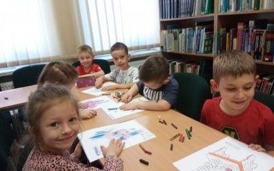 "Tydzień Bibliotek" - zajęcia biblioteczne grupa 5-latków (5)