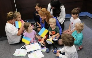 Spotkanie księżnej Yorku Sarah Ferguson z ukraińskimi dziećmi (1)