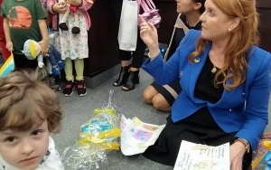 Spotkanie księżnej Yorku Sarah Ferguson z ukraińskimi dziećmi (6)