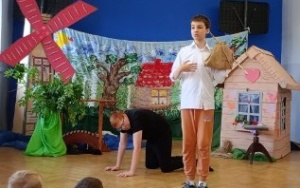"Kot w butach" - przedstawienie teatralne w ZSS  (16)