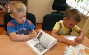 Zajęcia biblioteczne 5-latki B