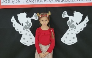 Wyróżnienie dla Emilii w  XXII Konkursie Twórczości Muzycznej i Plastycznej Dzieci i Młodzieży "Kolęda i Kartka Bożonarodzeniowa"